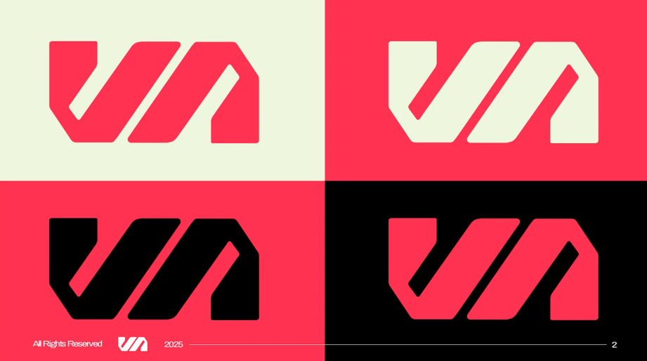 Logo en 4 variantes de color